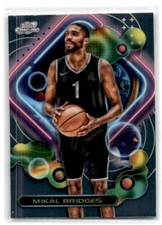 2023-24 Topps Chrome Cosmic #11 Mikal Bridges Nets