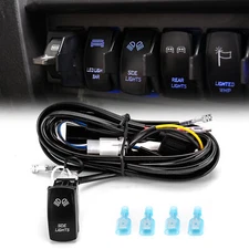 WEISEN Plug & Play Side Lights Wire Pulse Bus Bar For Polaris RZR PRO XP/PRO R