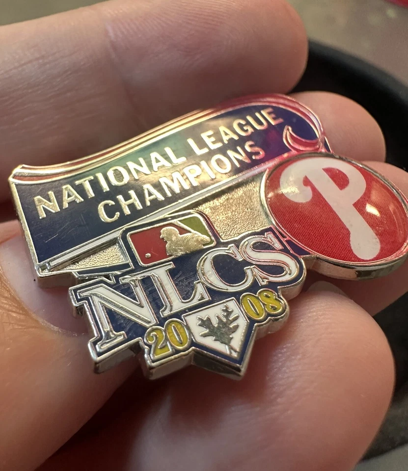 2008 Philadelphia Phillies MLB National League Champions Logo Pin - Image 4 of 4