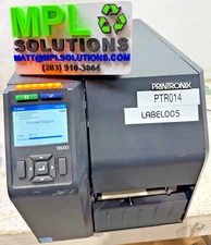 Printronix T8000 PTXTHH104 Thermal Label Printer T8204 New installed print head!