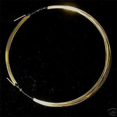 10 FT High Brass (Jeweler's Brass) wire, Round 20G DS - gold alternative!