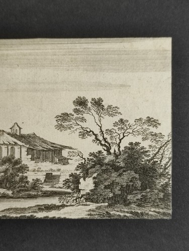 Landscape with chapel, Perelle, Mariette, Stampa XVII - Picture 4 of 9