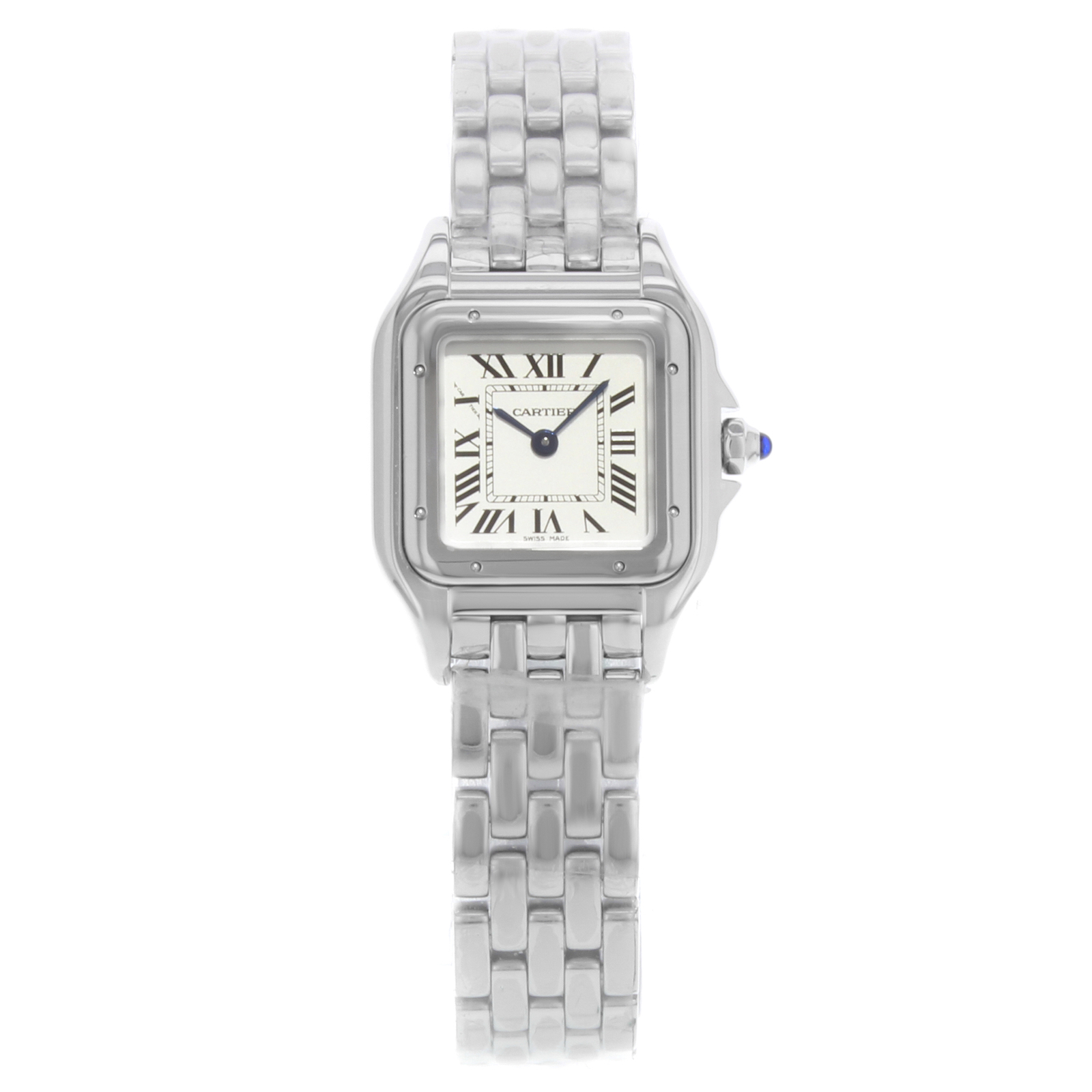 Cartier Panthere Square Face 22mm Silver - tiendamia.com