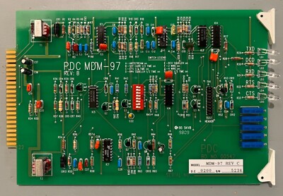 PDC Model 400 Modem MDM-97 Rev: C CALTRANS Traffic Signal Control