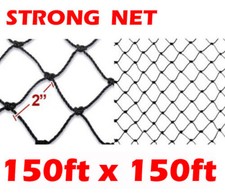 XXLarge Strong 150ftx150ft Net Netting For Bird Poultry Avaiary Game Pen 2" Hole