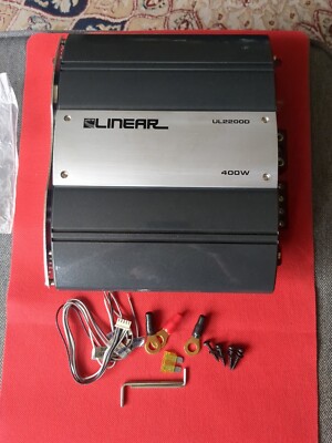 Cds-Ultra-Linear 2-Channel Amplifier 400 Watts Max-UL2200D New no box Rare HTF
