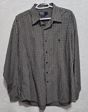 Polo Ralph Lauren Marlowe USA Made Mens XL Plaid Button Down Shirt 100% Cotton