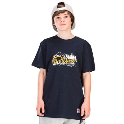 Picture Organic Micro Kinder Tshirt Bio Baumwolle - dark blue