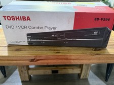 Toshiba SD-V296 DVD/VCR Combo Player. BRAND NEW. Factory Sealed with Remote