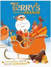 Terry's Chocolate Advent Calendar 106g - with thank you sticker - Orange Flavou
