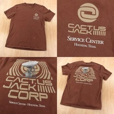 NIKE x Travis Scott Cactus Jack Cac.Tus Jack Corp service center t-shirt MEDIUM