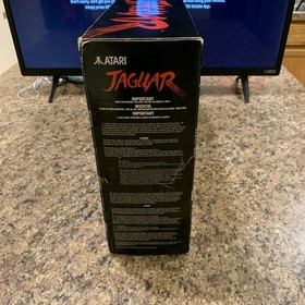 Atari Jaguar Console and Atari cd player CIB!