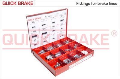 QUICK BRAKE 0001A Assortment, fittings