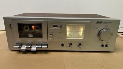 Akai Stereo Cassette Deck Model CS-M01A - Works with issues - Parts Repair