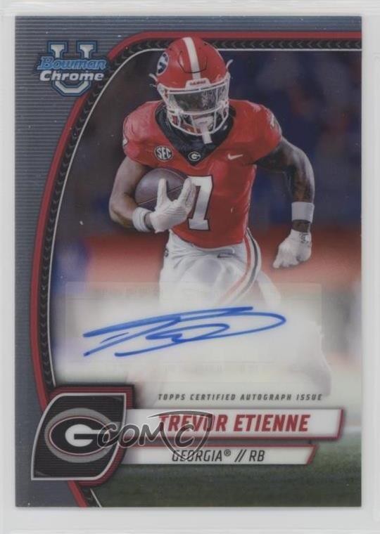 2024 Bowman U Chrome Prospect Trevor Etienne #PA-TET Auto 14wi
