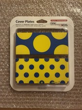 New Nintendo 3DS Kisekae Cover Plates No.018 - Blue Yellow Dot