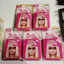 PANINI BARBIE ma vie en rose - 5 blister of 10 new pouches = 250 vignettes