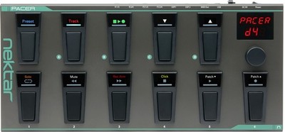 Nektar Pacer MIDI Fußcontroller DAW Integration Controller Footswitch Gitarre