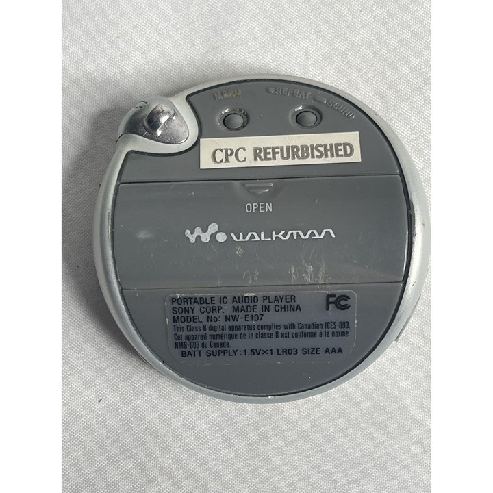 Untested - Sony NW-E107 Network Walkman 1 GB Digital Music Player (Silver)