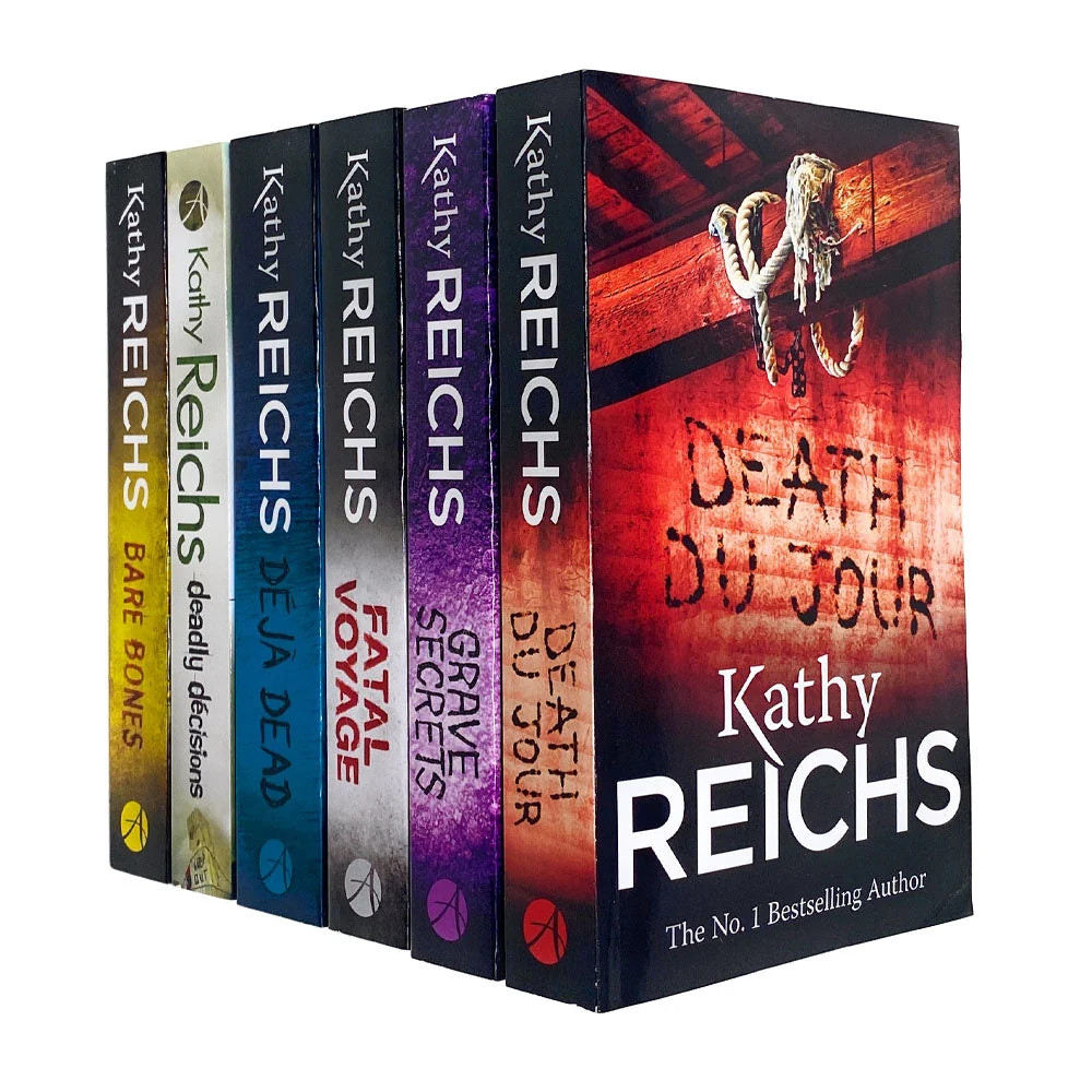 B&Q - Kathy Reichs Temperance Brennan Collection 6 Books Set Series 1Deja DeadDeath Du JourDeadly DecisionsFatal VoyageGrave - Image 6