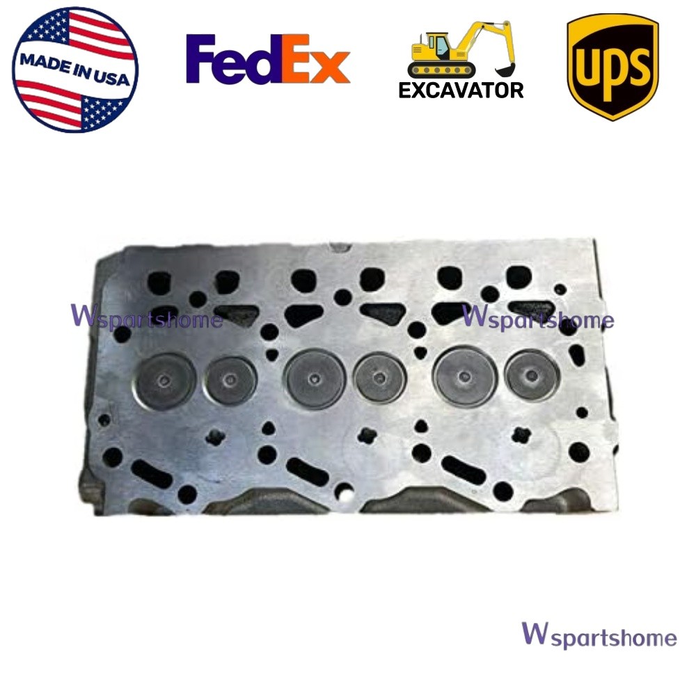 Complete Cylinder Head with Full Gasket Kit Set for Yanmar 3TNM72 Engine