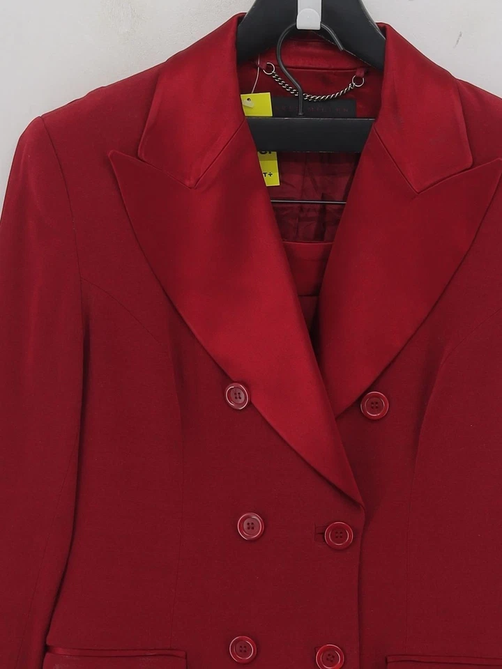 Karen Millen Women's Two Piece Suit UK 10 Red Other - Image 3 of 4