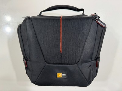 Case Logic Black Compact Video Camera Case Shoulder Sling Bag 8'' X 8'' X 4'' -READ