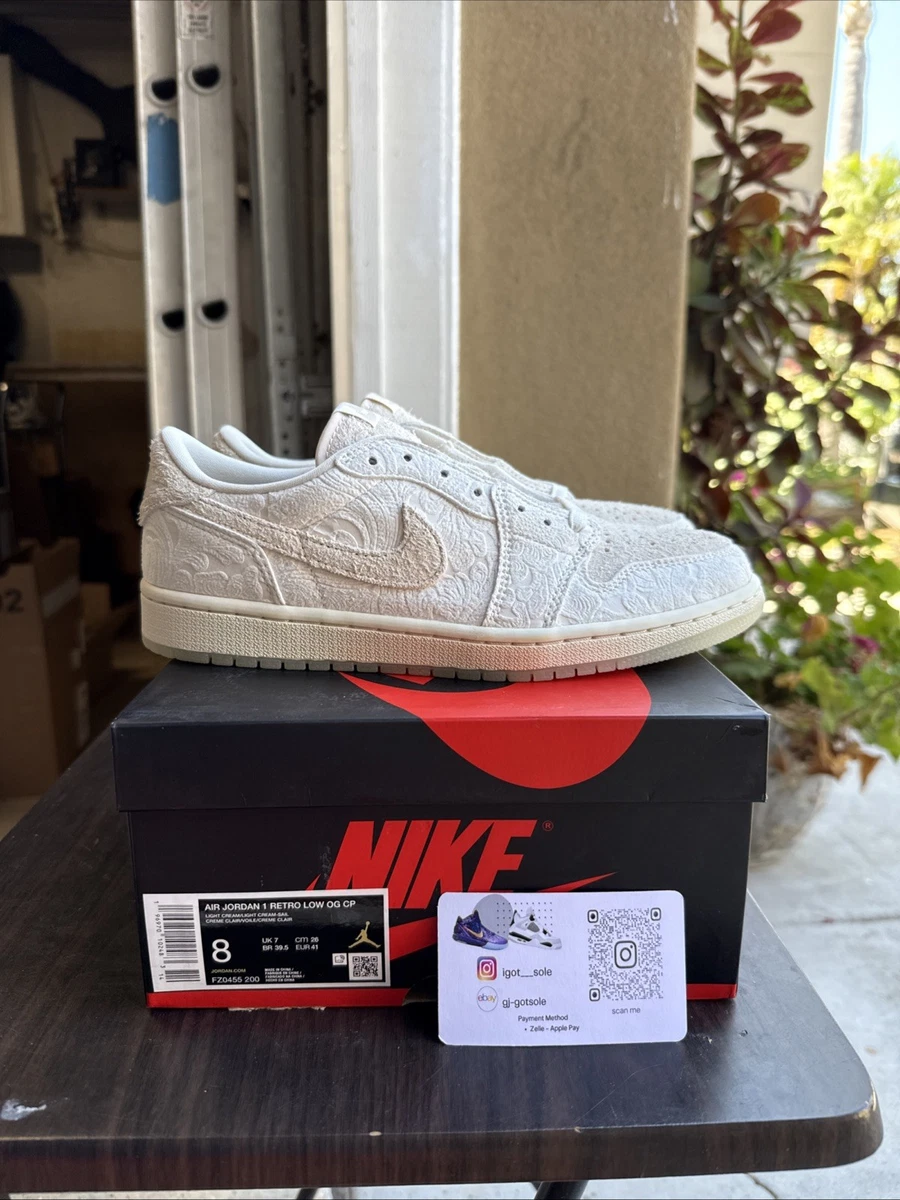 Chris Paul x Air Jordan 1 Retro OG Low Give Them Flowers for sale