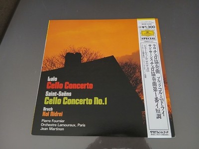 LP Pierre Fournier Lalo Saint Saens Cellokonzert Bruch Kol Nidrei Japan