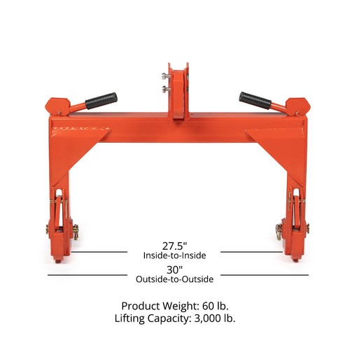 Titan Attachments 3 Point Quick Hitch Adaption to Category 1 Tractors - Picture 9 of 9