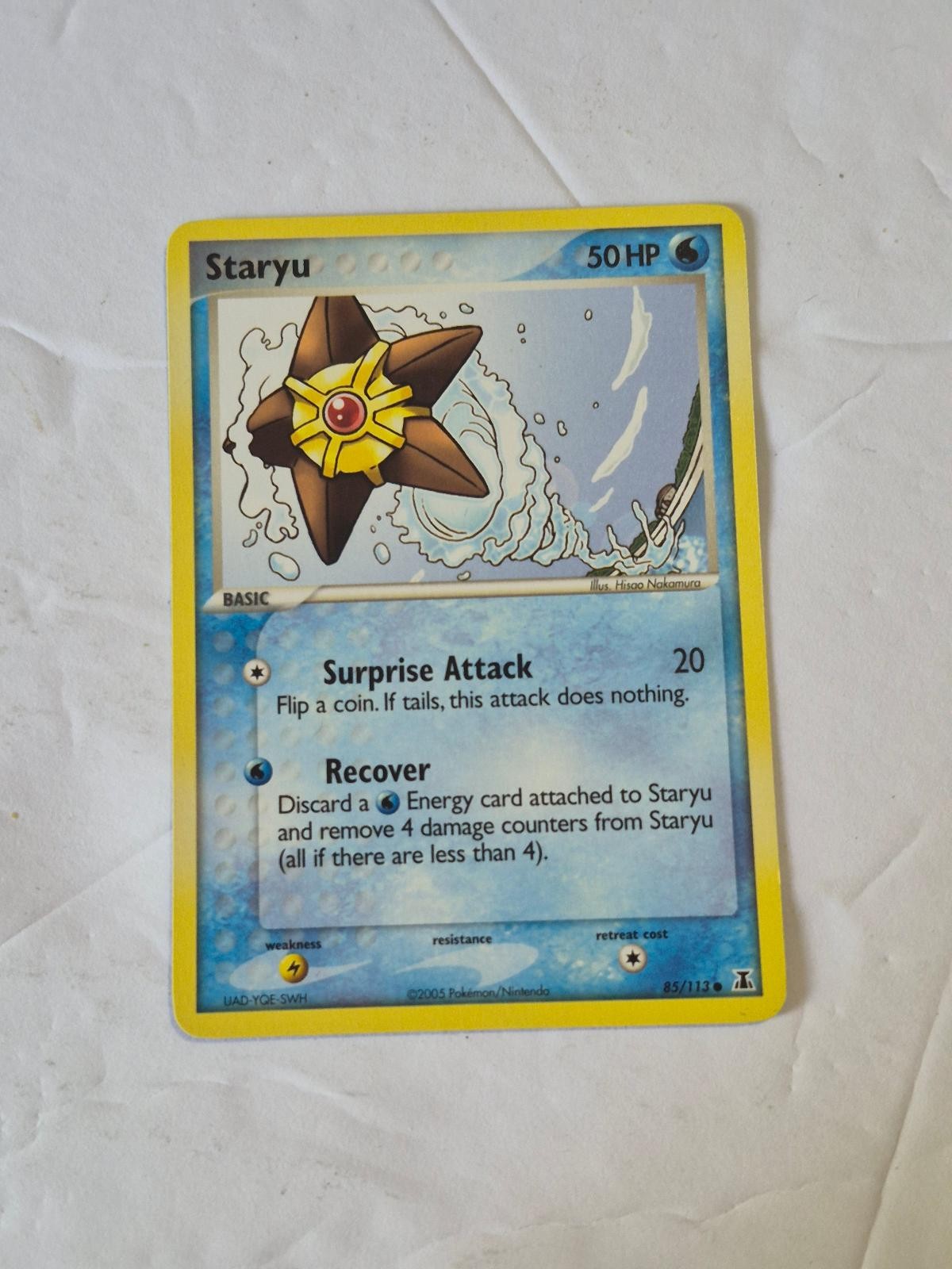 Staryu 85/113 Common Delta Species Pokemon Near Mint