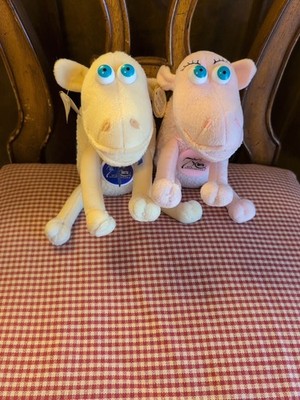 Mr. & Ms. Serta Schaf Set Plüschtier Stofftier 75 Jahre Jubiläum Vintage Etikett