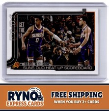 Heat Check!: Suns Duo Heat Up Scoreboard 2025-26 Topps #294