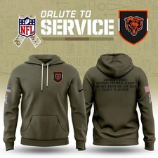 Bears Salute To Service 2025 NFL Limited Hoodie Shirt