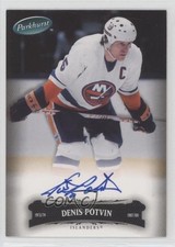 2006-07 Upper Deck Parkhurst Auto Denis Potvin #100 Auto HOF dk8