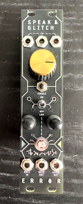 Error Instruments Speak & Glitch eurorack