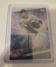 Yoshinobu Yamamoto 2024 Topps Series 2 Chrome Stars Of The MLB RC Dodgers
