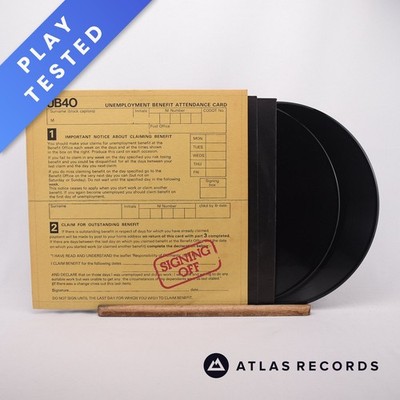 UB40 Signing Off LP + 12'' Single Vinyl Record 1980 UB-1 Graduate Records - EX/EX