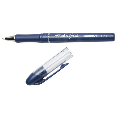ABILITY ONE 7520-01-424-4866 Pen Set,Blue,Non-Erasable,Ballpoint,PK12 31UD98