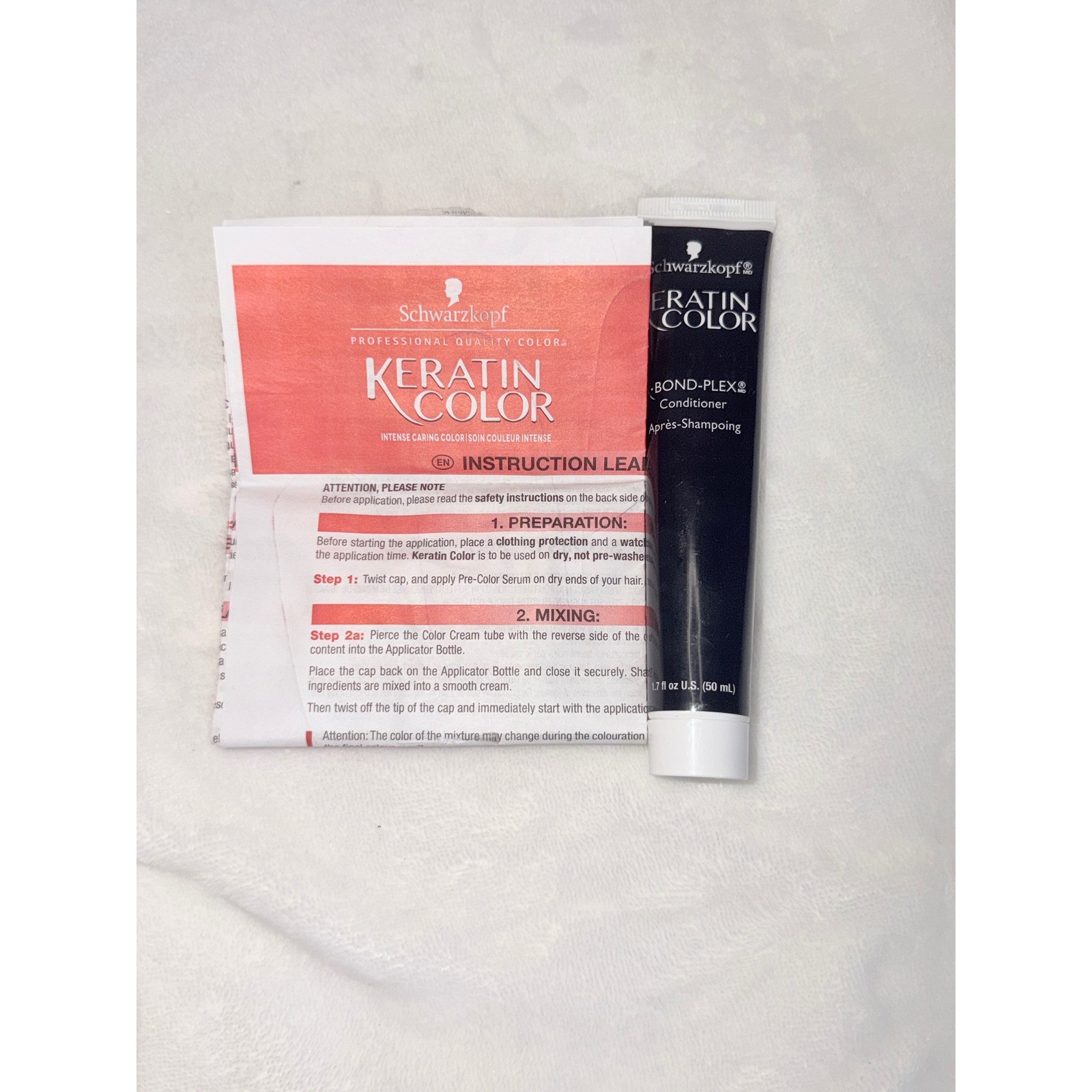 Schwarzkopf Keratin Color Bond-Plex Conditioner Unisex 1.7oz New ...