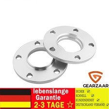 Spurverbreiterung Spurplatten Ersatz für BMW E46 Silver 2x 10mm 5x120 Ø72,6