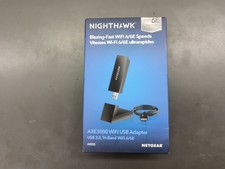 Nighthawk Blazing Fast Wi-Fi 6/6E Speeds AXE3000 Wi-Fi USB Adapter USB 3.0