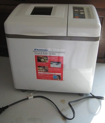 Toastmaster Platinum Bread and Butter Maker Model 1189S Tested & Works