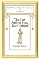 Jonathan Lighter | The Best Antiwar Song Ever Written | Taschenbuch | Englisch