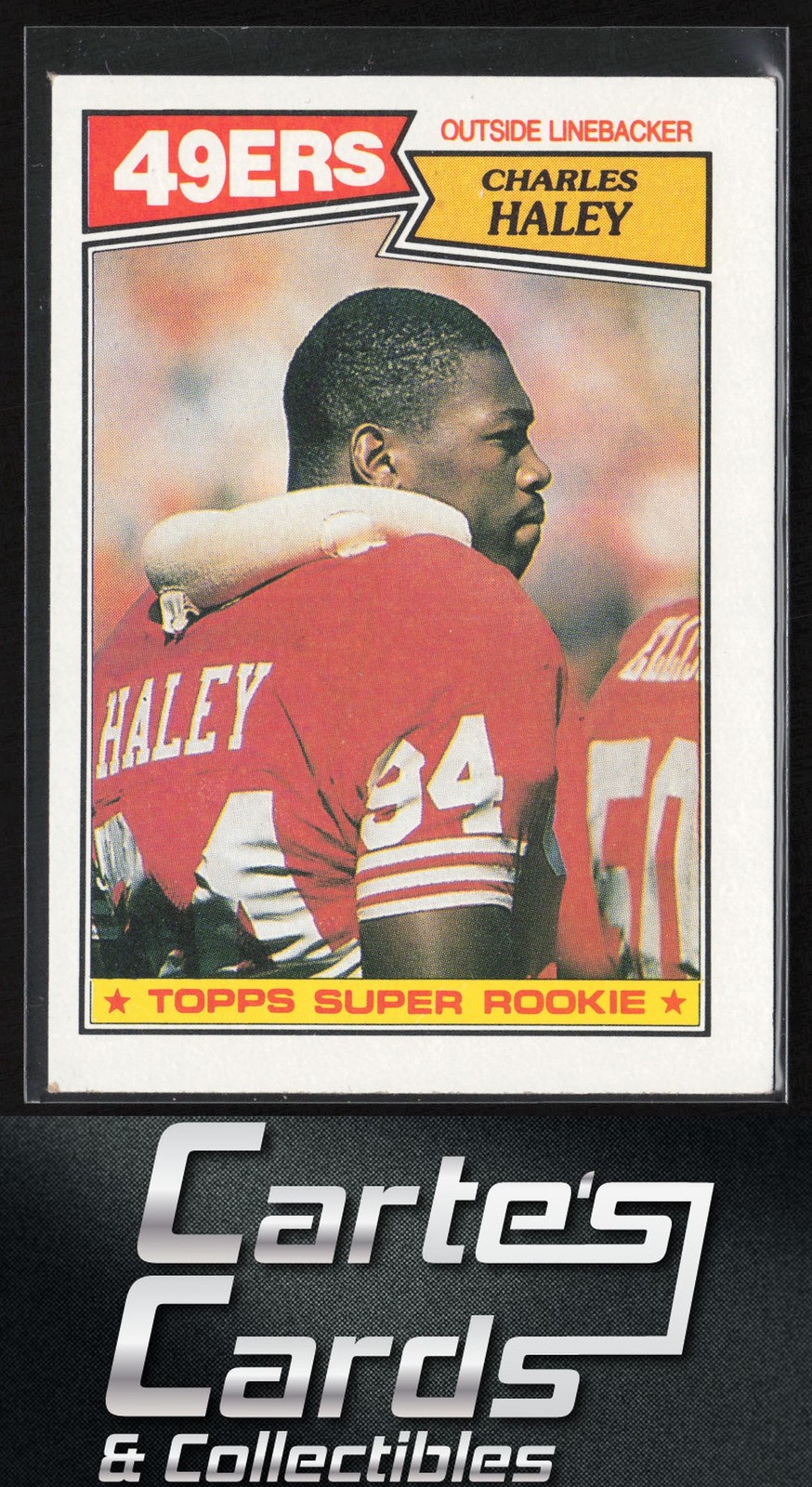 Charles Haley 1987 Topps #125 San Francisco 49ers Rookie | Hall of Fame