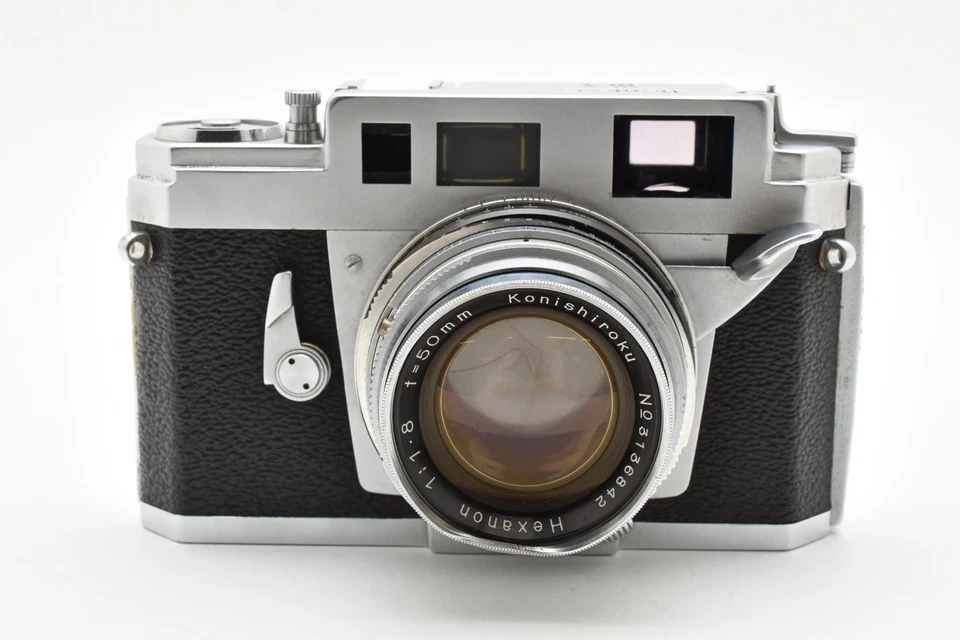 ▶️[QUASE EM PERFEITO ESTADO] Konica IIIA III A Rangefinder Câmera de Filme Hexanon 50mm f1.8 JAPÃO - Imagem 3 de 4
