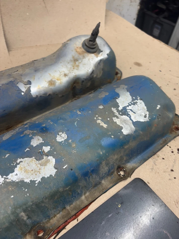 КРЫШКИ КАЧЕЛЕЙ КЛАПАНОВ ДВИГАТЕЛЯ PROJECT Ford 351M 351C 400 F150 F250 TORINO 73 - Изображение 4 из 4