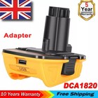 DCA1820 Battery Adapter USB For Dewalt 18V/20V Li-ion Convert To Ni-Cad Ni-MH