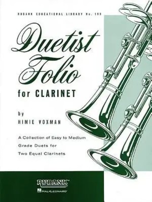 Duetist Folio for Clarinet | Easy to Medium | Himie Voxman | Englisch | Buch