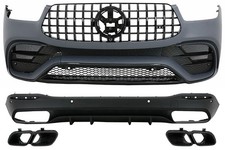 Bodykit für Mercedes GLE W167 SUV Sport Line 2019+ GLE 63S Look Diffusor Tipps Bodykit für Mercedes GLE W167 SUV Sport Line 2019+ GLE 63S Look Diffusor Tipps